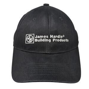 James Hardie Building Products Fitted Baseball Cap Black M Unifit By Fahrenheit